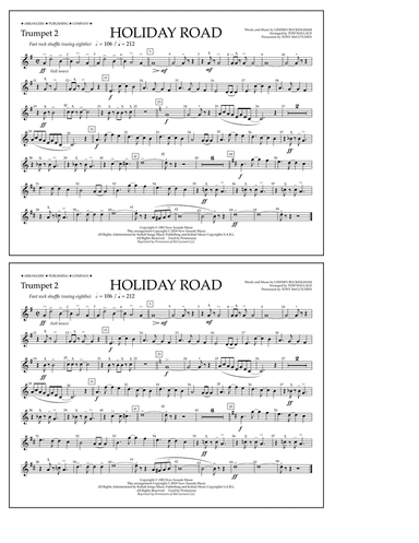 Holiday Road (from National Lampoon's Vacation) (arr. Tom Wallace) - Trumpet 2