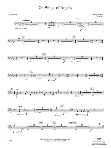 On Wings of Angels: Timpani