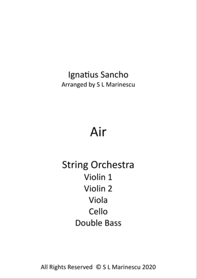 Air - Ignatius Sancho