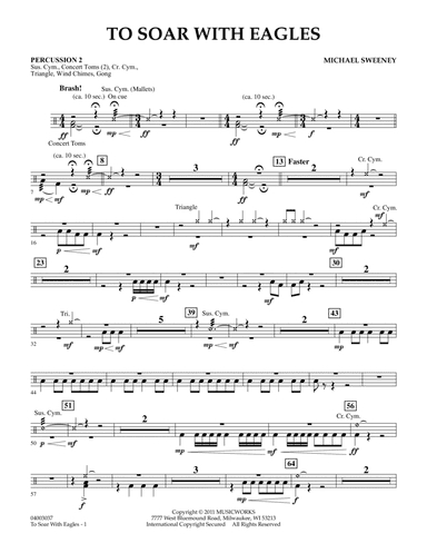 To Soar With Eagles - Percussion 2
