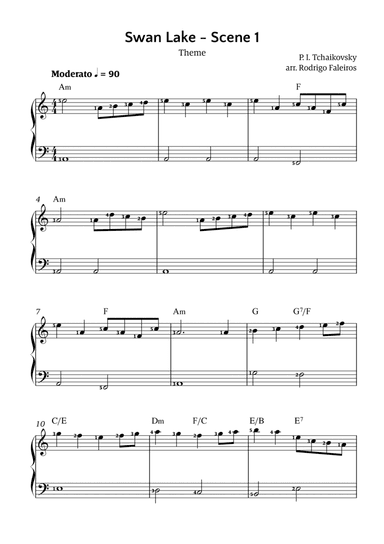 Swan Lake theme Scene 1