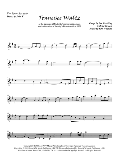 Tennessee Waltz