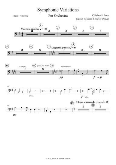 Symphonic Variations for Orchestra