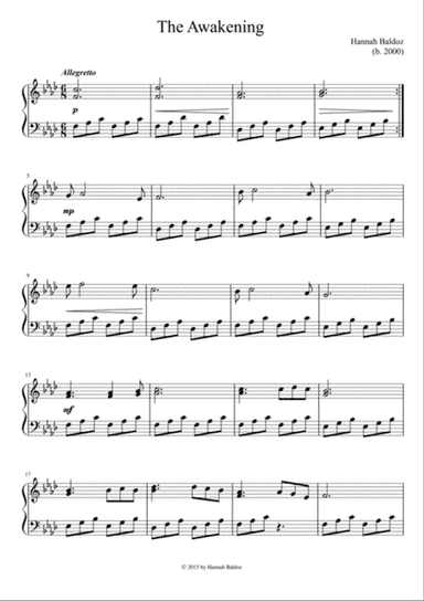 The Awakening - Hannah Baldoz