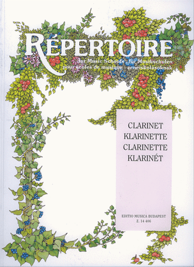 Repertoire fĂĽr Musikschulen - Klarinette