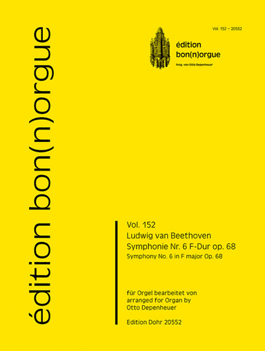 Symphonie Nr. 6 F-Dur op. 68 "Pastorale" (fĂĽr Orgel)