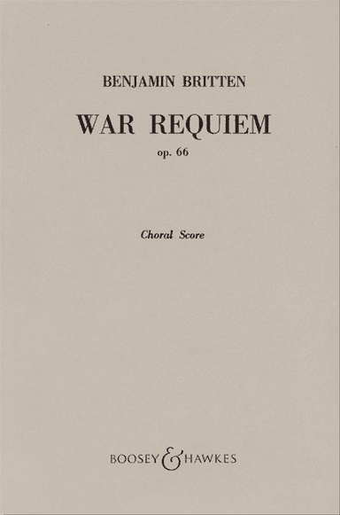 War Requiem, Op. 66
