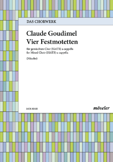 Four motets for different feasts