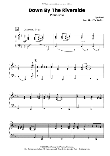 Down By The Riverside