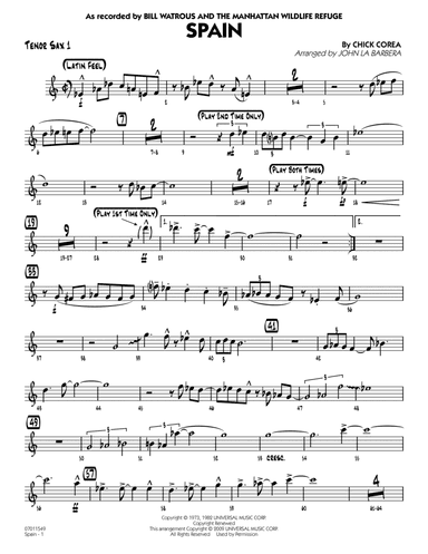 Spain - Tenor Sax 1