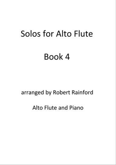 Solos for Alto Flute Book 4