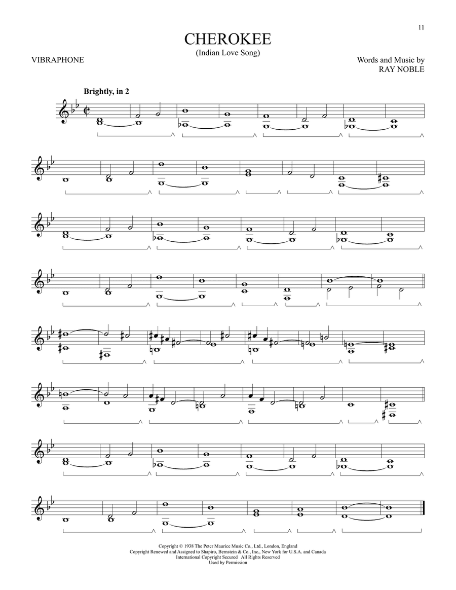 Cherokee (Indian Love Song)