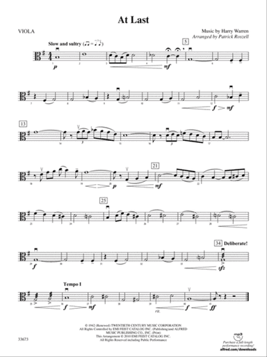 At Last: Viola
