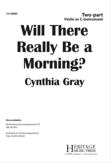 Will There Really Be a Morning?