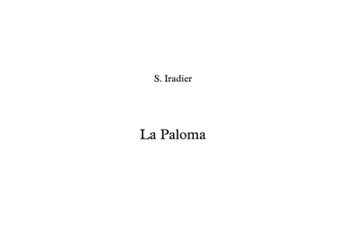 La Paloma