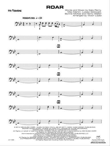 Roar: 4th Trombone