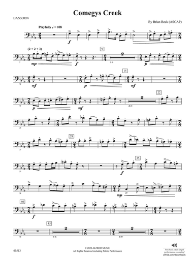 Comegys Creek: Bassoon