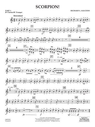Scorpion! - Pt.1 - Bb Clarinet/Bb Trumpet
