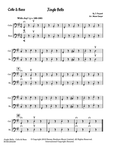 Jingle Bells - Score Only