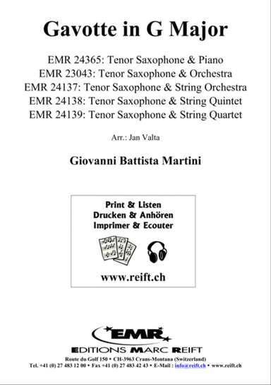 Gavotte in G Major