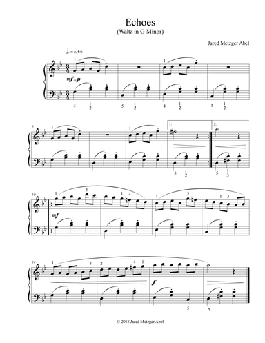 Echoes (Waltz in G Minor)