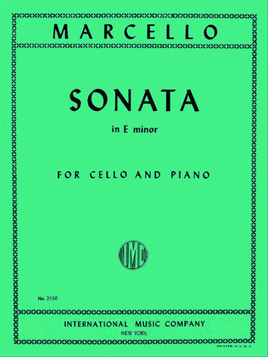 Sonata In E Minor