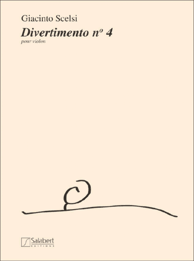 Divertimento N 4 Violon Seul