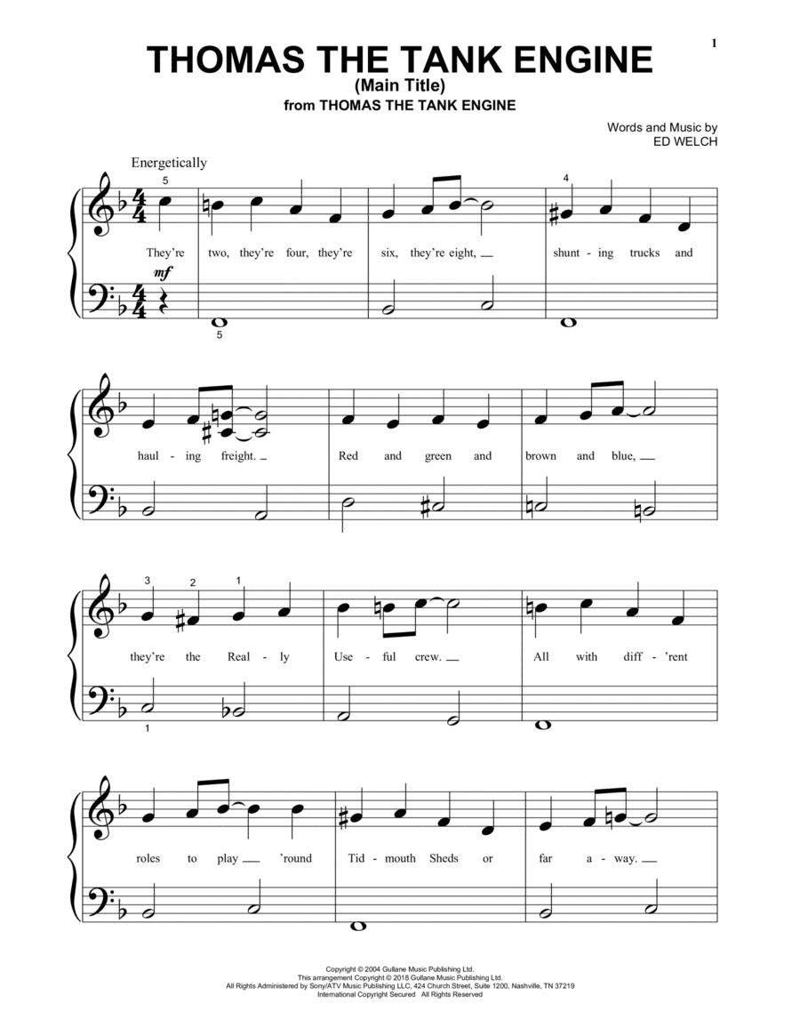 Thomas The Tank Engine (Main Title)