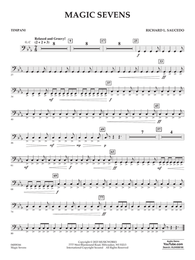 Magic Sevens - Timpani
