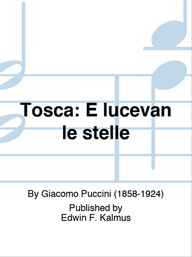 TOSCA: E lucevan le stelle (Tenor)