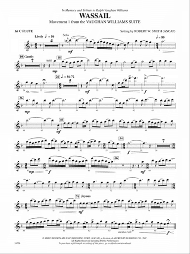 Wassail: Flute