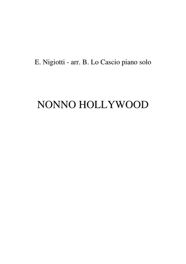 Nonno Hollywood