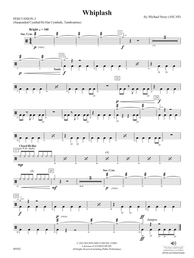 Whiplash: 2nd Percussion