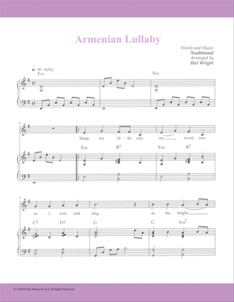 Armenian Lullaby