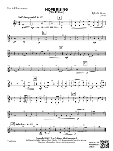 Hope Rising : Part 1 - F Instruments