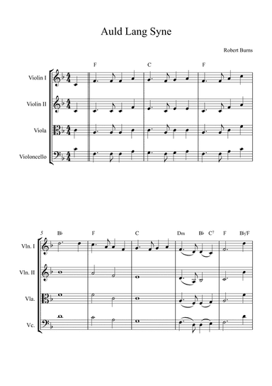 Auld Lang Syne