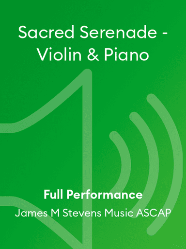 Sacred Serenade - Violin & Piano
