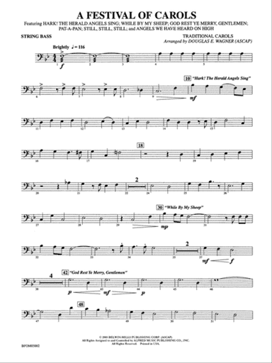 A Festival of Carols: String Bass