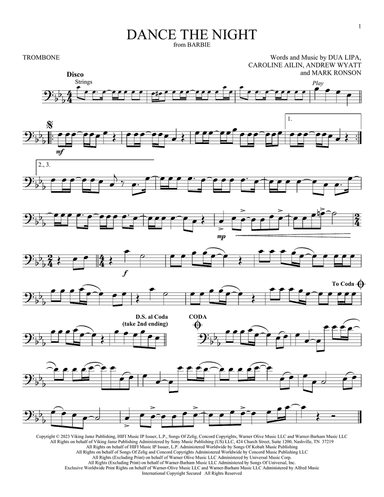 Dance The Night (from Barbie)