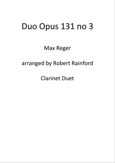Duo Opus 131 no 3