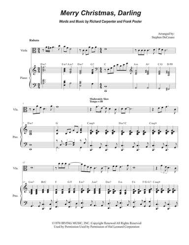 Merry Christmas, Darling