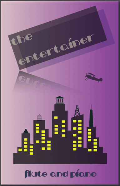The Entertainer by Scott Joplin, for Flute and Piano