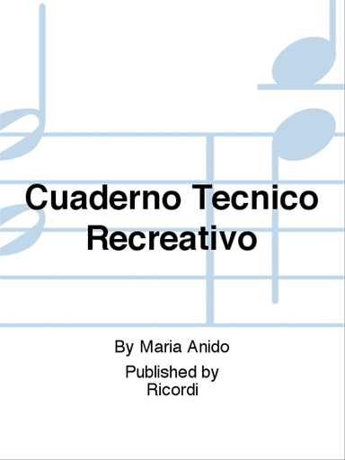 Cuaderno Tecnico Recreativo