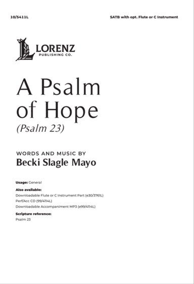 A Psalm of Hope