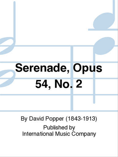 Serenade, Opus 54, No. 2