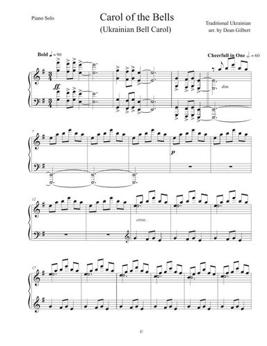 Carol of the Bells