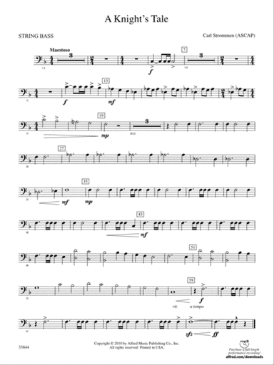 A Knight's Tale: (wp) String Bass