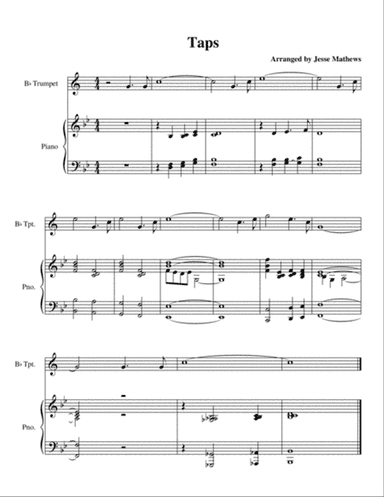 Taps - for Trumpet and Piano