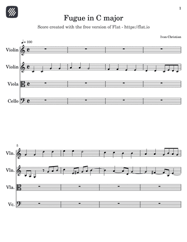 Fugue in C Major