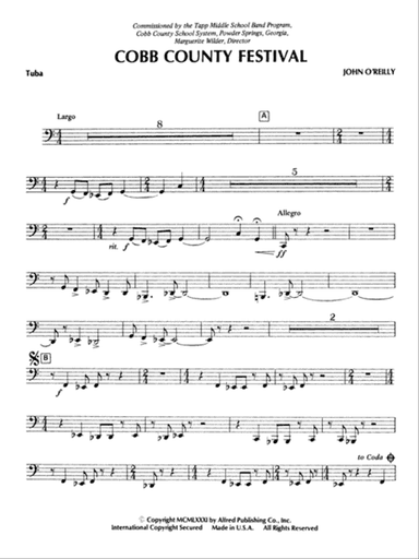 Cobb County Festival: Tuba